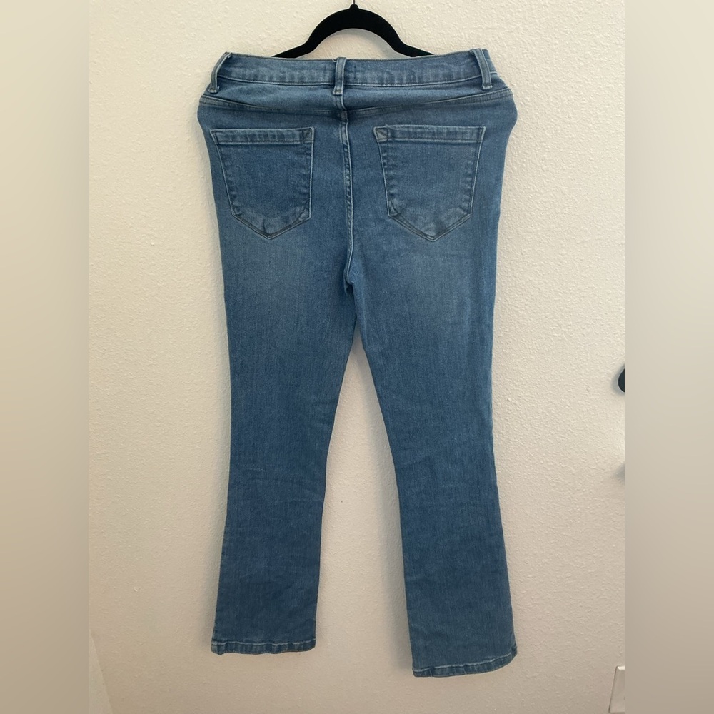 Kensie Tessa High Rise Bootcut Jeans Light Wash Size 8/29 - Picture 4 of 10